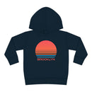 Brooklyn, New York Toddler Hoodie - Retro 80s-4