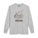 Oregon Long Sleeve T-Shirt - Ski Mountain Gondola-2