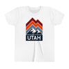 Utah Youth Shirt - Retro Mountain Utah Kid's T-Shirt