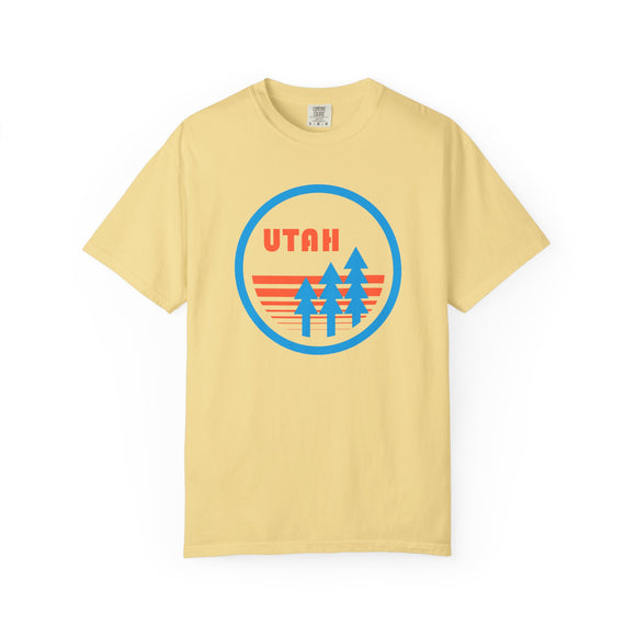 Utah T Shirt, Comfort Colors Cotton 100% Cotton Trees Tee