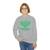 Nebraska Youth Sweatshirt - Pickleball Unisex Kid's Nebraska Crewneck Sweatshirt