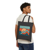 Jackson Hole, Wyoming Cotton Canvas Jackson Hole Tote Bag