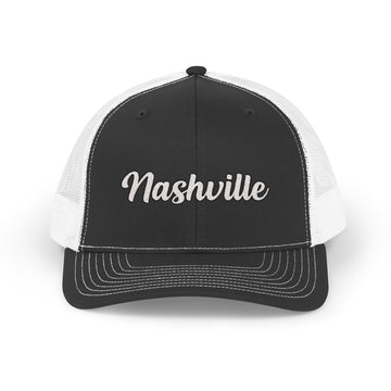 Nashville, Tennessee Snapback Trucker Cap - Embroidered Nashville Hat - 0
