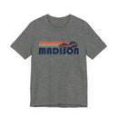 Madison, Wisconsin T Shirt - Retro Jetski PWC Graphic Tee-7