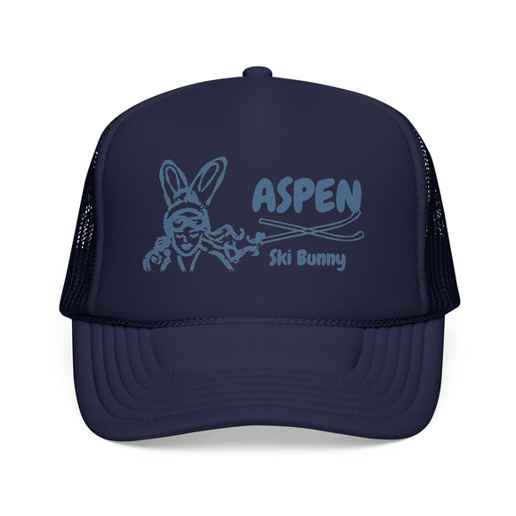 Aspen, Colorado Ski Bunny Trucker Hat