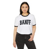 Banff, Canada Cotton Ringer Graphic Tee - Unisex Banff T Shirt, Vintage Style Tee, Men's/Women's Tee