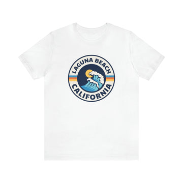 Buy white Laguna Beach, California T-Shirt - Retro Unisex Laguna Beach Shirt