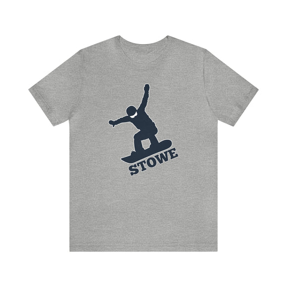 Stowe, Vermont T-Shirt - Snowboard Unisex Stowe Shirt