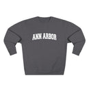 Premium Ann Arbor, Michigan Retro Graphic Sweatshirt-1