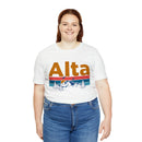 Alta, Utah Shirt - Mountain Sunset Unisex Alta T-Shirt-93