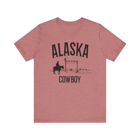 Alaska Cowboy T Shirt - Alaska Graphic Tee - 0