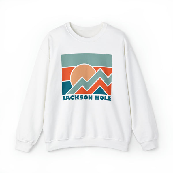 Jackson Hole, Wyoming Sweatshirt - Unisex Crewneck Jackson Hole Sweatshirt