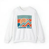 Jackson Hole, Wyoming Sweatshirt - Unisex Crewneck Jackson Hole Sweatshirt