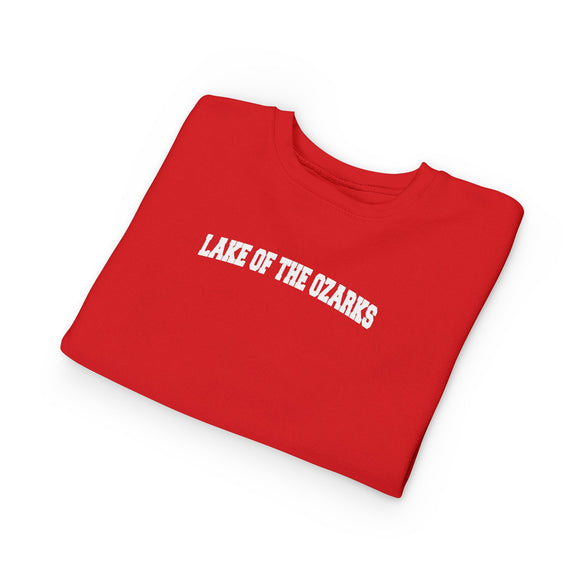 Lake of the Ozarks, Missouri Toddler Sweatshirt - Lake of the Ozarks Toddler Crewneck Sweatshirt