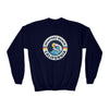 Newport Beach, California Youth Sweatshirt - Unisex Kid's Newport Beach Crewneck Sweatshirt