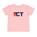 Connecticut Toddler Tee - Retro CT T-Shirt-5