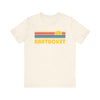 Nantucket Retro Sunset Unisex Tee - Perfect Summer Vibe