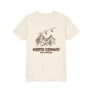 North Conway, New Hampshire Youth T-Shirt — Vintage Gondola Ski Mountain Tee-1