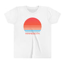 Minnesota Youth Shirt - Retro 80s Minnesota Kid's T-Shirt-1