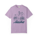 Alaska Graphic Tee - Mountain Illustration Alaska T Shirt-5