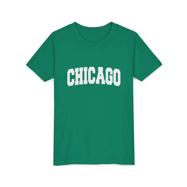 Chicago, Illinois Youth Graphic Tee - Kids Chicago T Shirt