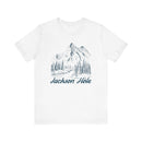 Jackson Hole, Wyoming Graphic Tee - Mountain Illustration Jackson Hole T Shirt-1