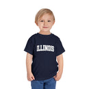 Illinois Toddler Graphic Tee - Kids Illinois Vacation T-Shirt-13