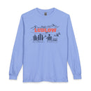 Ludlow, Vermont Après-ski Long Sleeve Shirt - Mountain Retro Skiing-3