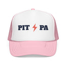 Pittsburgh, Pennsylvania Retro Trucker Hat - Lightning Foam Cap-3