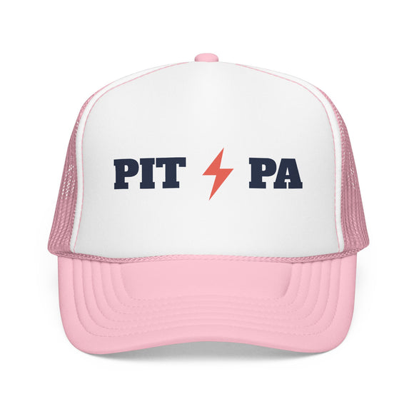 Pittsburgh, Pennsylvania Retro Trucker Hat - Lightning Foam Cap