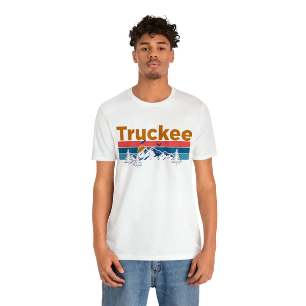 Truckee, California Shirt - Mountain Sunset Unisex Truckee T-Shirt
