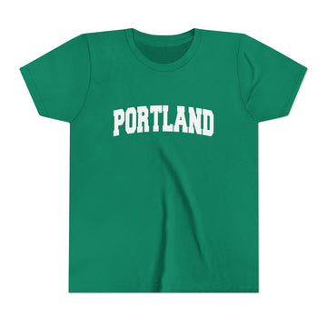Portland, Oregon Youth Graphic Tee - Kids Portland T Shirt - 0