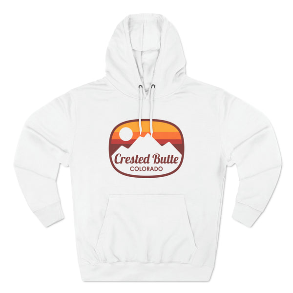 Premium Crested Butte, Colorado Hoodie - Retro Unisex Crested Butte Sweatshirt