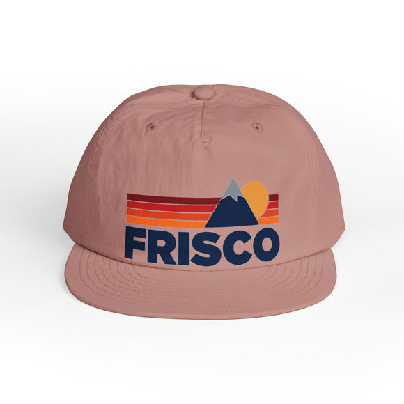 Frisco, Colorado Mountain Surf Cap | Retro Light Weight Cap