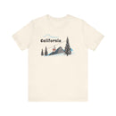 California T-Shirt - Retro Ski Mountain Gondola Unisex California Shirt-4