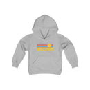Brooklyn, New York Youth Hoodie - Retro Sun-4