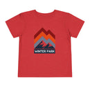 Winter Park, Colorado Toddler T-Shirt - Retro Palm Tree Toddler Winter Park Shirt-5