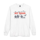 Mt Hood, Oregon Après-ski Long Sleeve Shirt - Mountain Retro Skiing-2