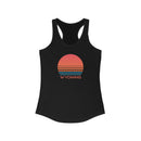 Wyoming Women's Racerback Tank Top-2
