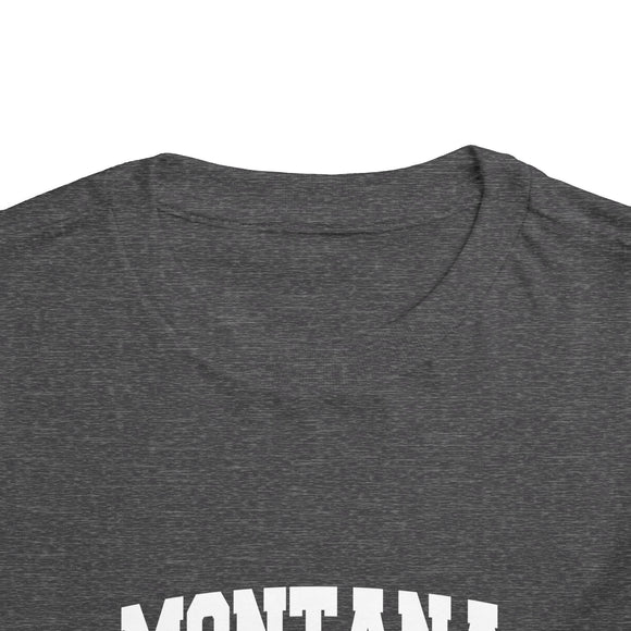 Montana Toddler Graphic Tee - Kids Montana Vacation Shirt
