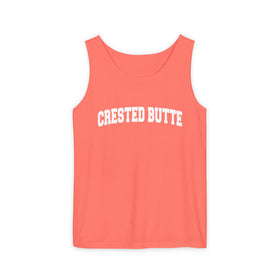 Crested Butte, Colorado Tank Top Unisex | Comfort Colors - 100% Cotton