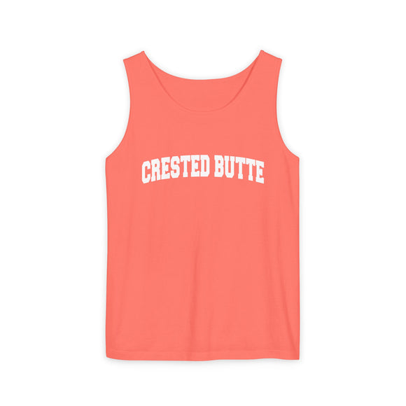 Crested Butte, Colorado Tank Top Unisex | Comfort Colors - 100% Cotton