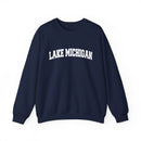 Lake Michigan Sweatshirt - Unisex Graphic Crewneck-5
