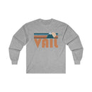 Vail, Colorado Long Sleeve Shirt - Retro Unisex Vail Long Sleeve Tee-5