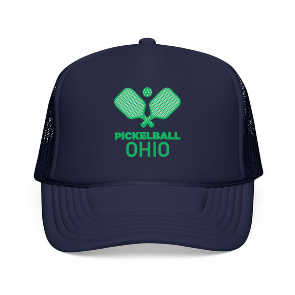 Ohio Pickleball Trucker Hat - Foam Ohio Cap