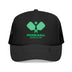 Kids Rhode Island Pickleball Trucker Hat - Youth Snapback on white background