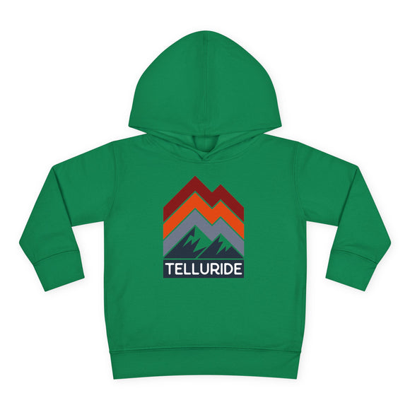 Telluride, Colorado Toddler Hoodie - Unisex Telluride Toddler Sweatshirt