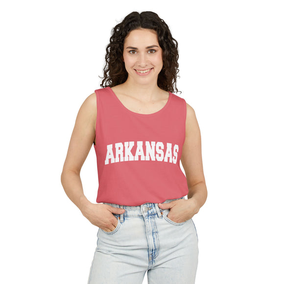 Arkansas Tank Top Unisex | Comfort Colors - 100% Cotton