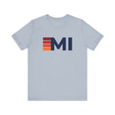 Michigan Retro Stripes T-Shirt | Michigan State Tee-4