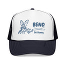 Bend, Oregon Ski Bunny Trucker Hat-7
